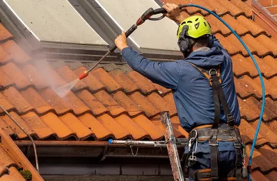 Démoussage et hydrofuge de toiture à Béguios